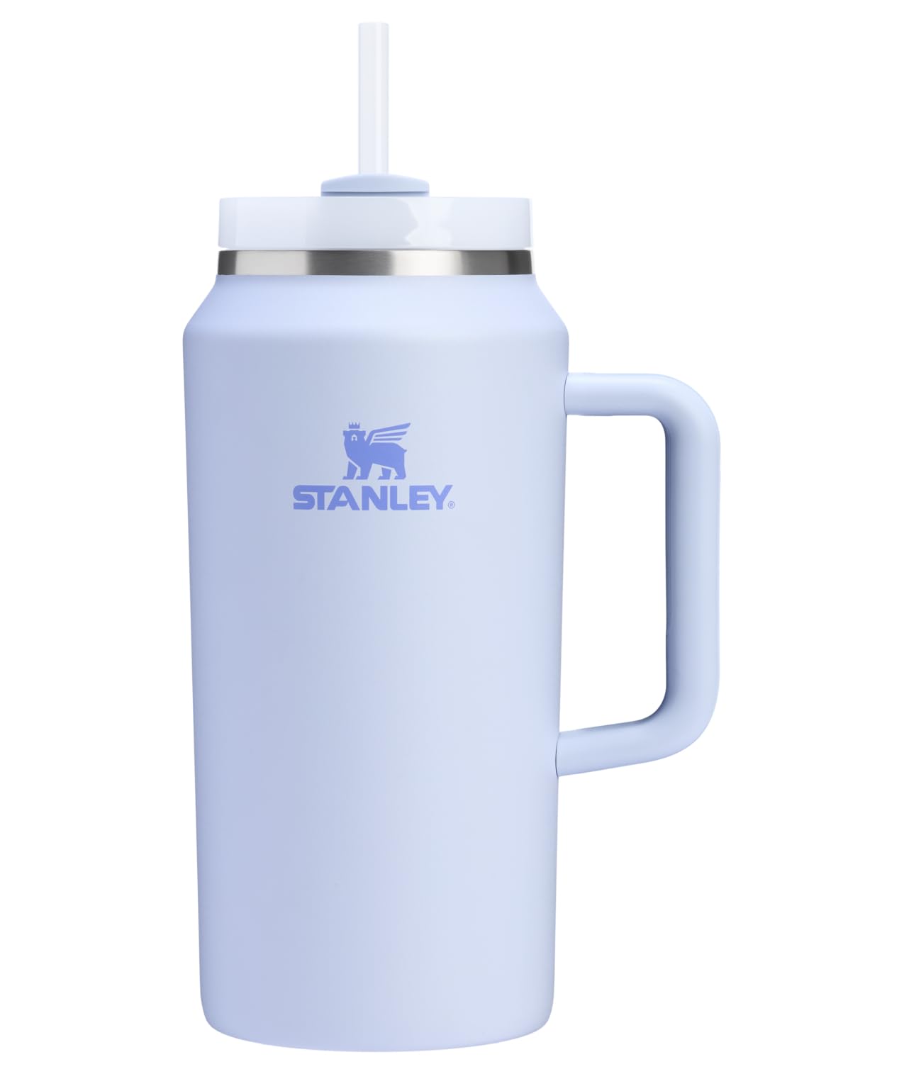 STANLEY Quencher H2.0 Tumbler with Handle and Straw 40 oz | Flowstate 3-Position Lid | Cup Holder Compatible for Travel | Insulated Stainless Steel Cup | BPA-Free | Cream 2.0