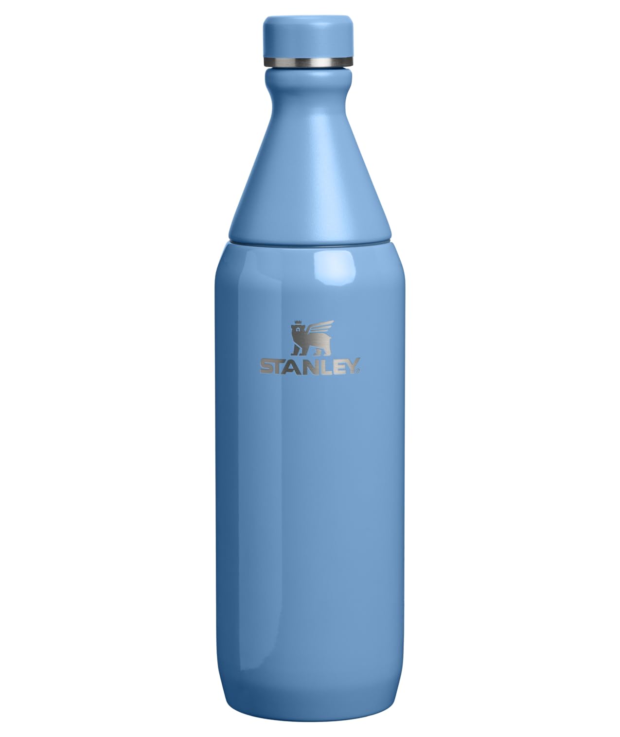 Stanley All Day Slim Bottle 20 oz | Twist On Lid with Leakproof Seal | Slim Design for Travel & Gym | Insulated Stainless Steel | BPA-Free | Lilac