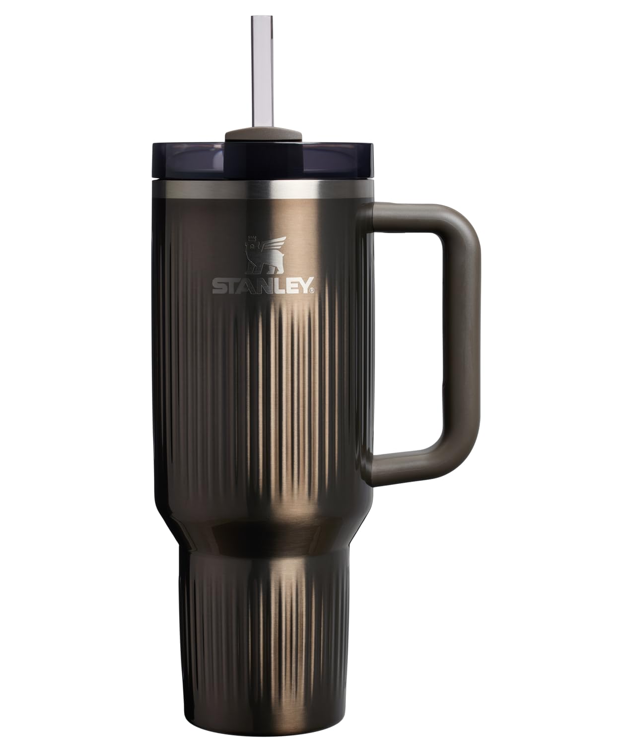STANLEY Quencher H2.0 Tumbler with Handle and Straw 40 oz | Flowstate 3-Position Lid | Cup Holder Compatible for Travel | Insulated Stainless Steel Cup | BPA-Free | Cream 2.0