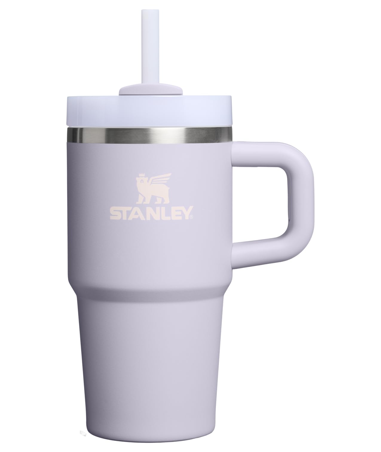 STANLEY Quencher H2.0 Tumbler with Handle and Straw 40 oz | Flowstate 3-Position Lid | Cup Holder Compatible for Travel | Insulated Stainless Steel Cup | BPA-Free | Cream 2.0