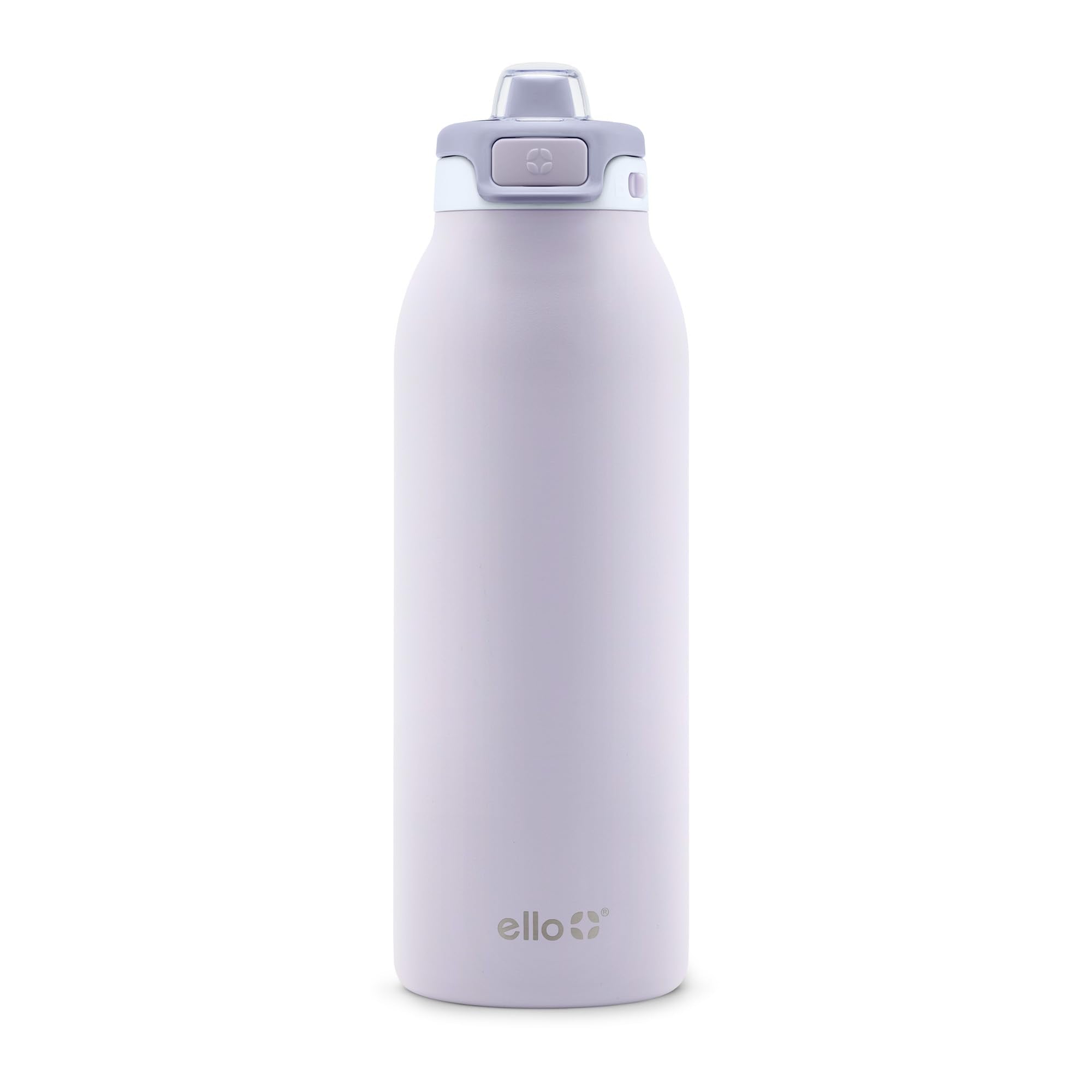 Ello Pop & Fill Insulated Stainless Steel Water Bottle with Quick Fill Lid, Leakproof Locking, Sip or Chug Spout, BPA-Free, Double Wall Vacuum Insulated for Sports, Travel & School- 22oz / 32oz / 40oz