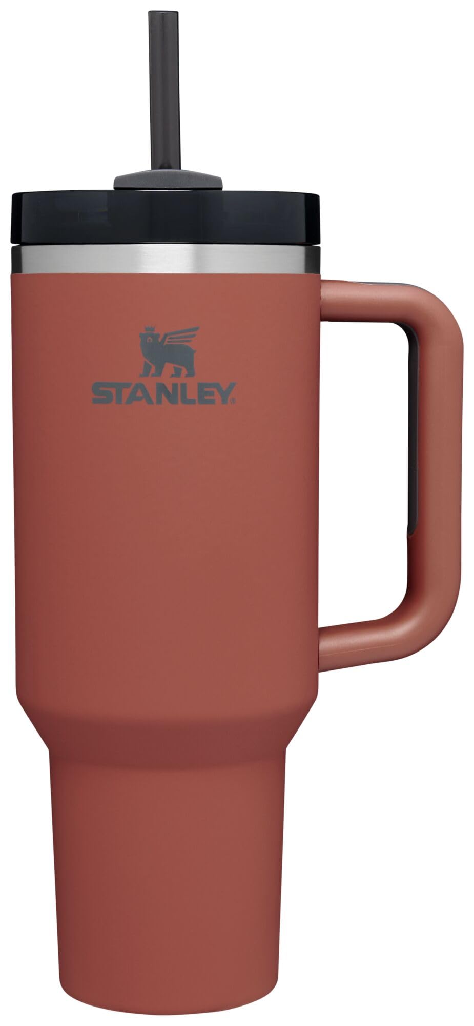 STANLEY Quencher H2.0 Tumbler with Handle and Straw 40 oz | Flowstate 3-Position Lid | Cup Holder Compatible for Travel | Insulated Stainless Steel Cup | BPA-Free | Cream 2.0