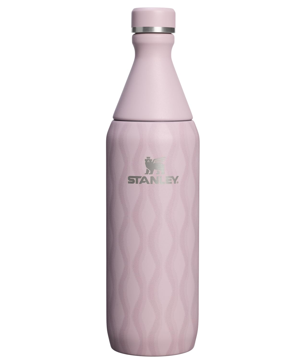 Stanley All Day Slim Bottle 20 oz | Twist On Lid with Leakproof Seal | Slim Design for Travel & Gym | Insulated Stainless Steel | BPA-Free | Lilac