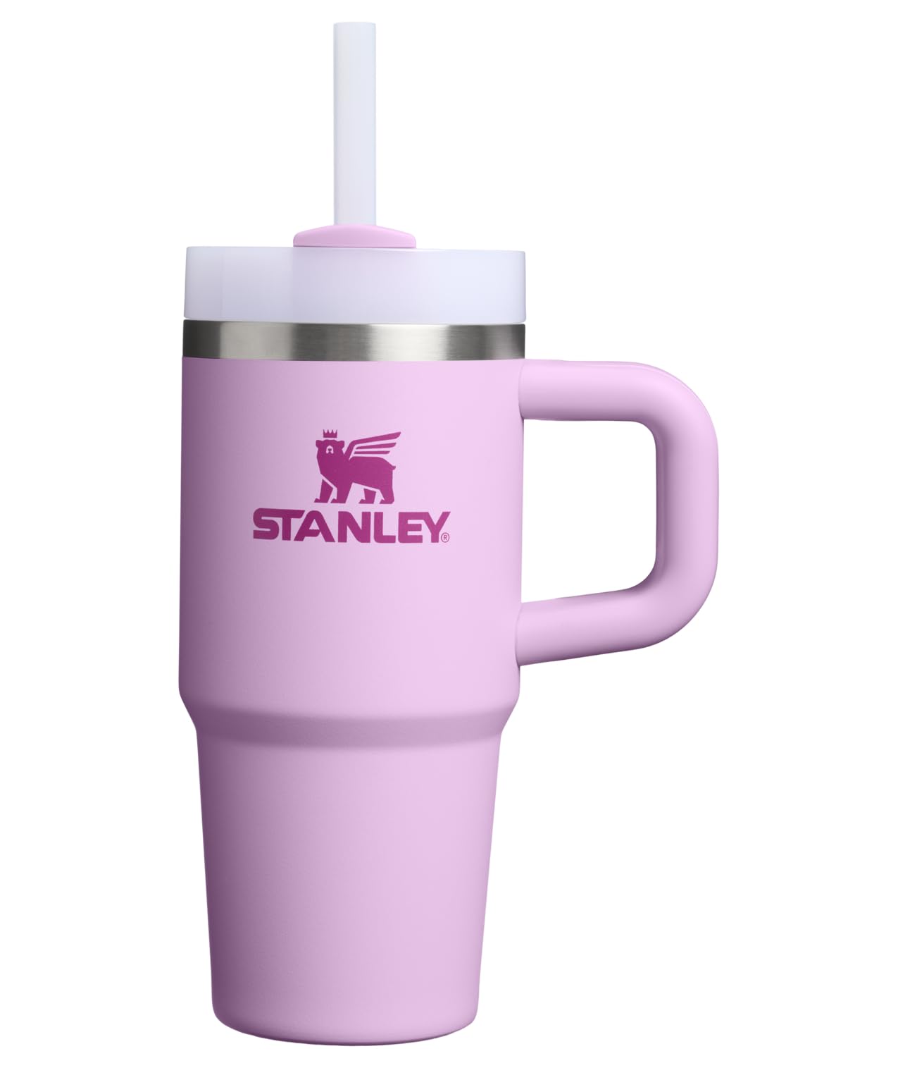 STANLEY Quencher H2.0 Tumbler with Handle and Straw 40 oz | Flowstate 3-Position Lid | Cup Holder Compatible for Travel | Insulated Stainless Steel Cup | BPA-Free | Cream 2.0