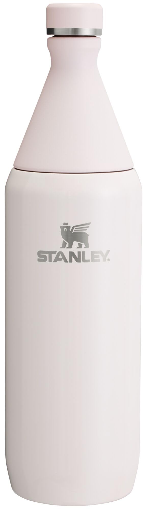 Stanley All Day Slim Bottle 20 oz | Twist On Lid with Leakproof Seal | Slim Design for Travel & Gym | Insulated Stainless Steel | BPA-Free | Lilac