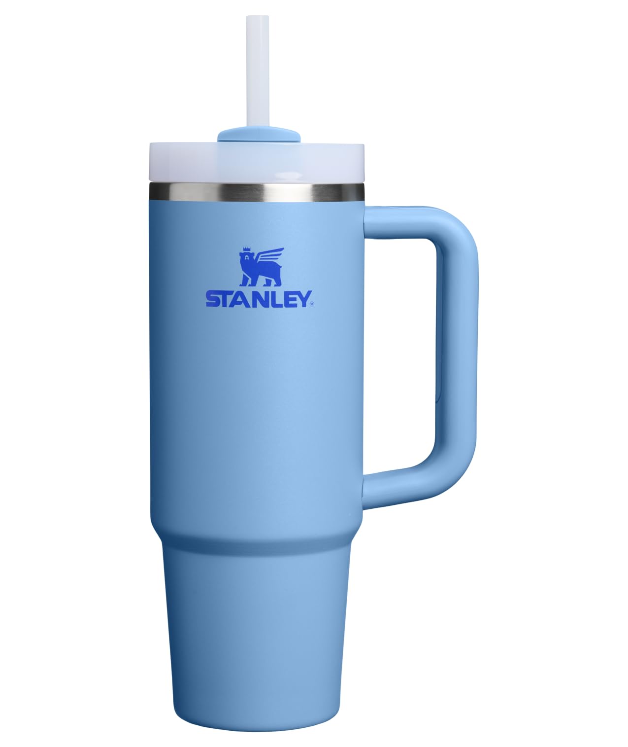 STANLEY Quencher H2.0 Tumbler with Handle and Straw 40 oz | Flowstate 3-Position Lid | Cup Holder Compatible for Travel | Insulated Stainless Steel Cup | BPA-Free | Cream 2.0