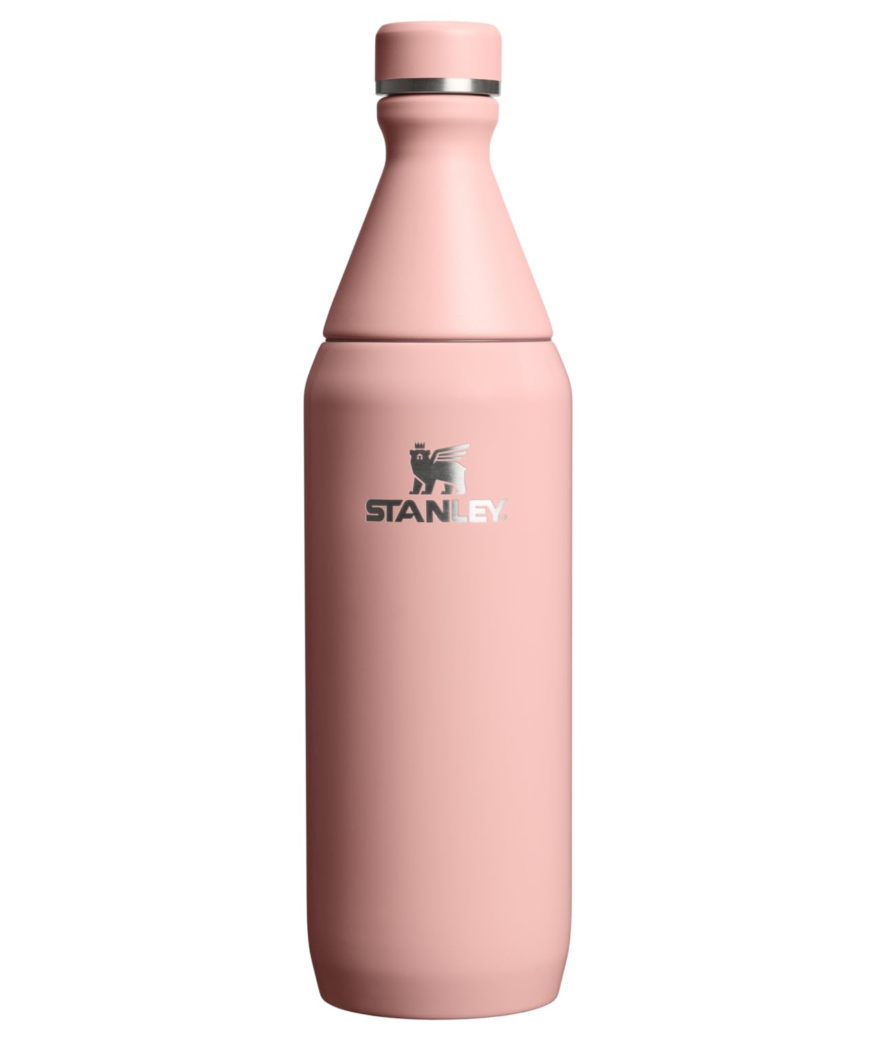 Stanley All Day Slim Bottle 20 oz | Twist On Lid with Leakproof Seal | Slim Design for Travel & Gym | Insulated Stainless Steel | BPA-Free | Lilac
