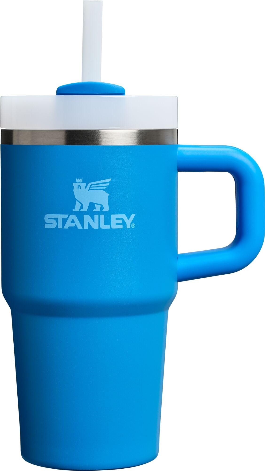 STANLEY Quencher H2.0 Tumbler with Handle and Straw 40 oz | Flowstate 3-Position Lid | Cup Holder Compatible for Travel | Insulated Stainless Steel Cup | BPA-Free | Cream 2.0