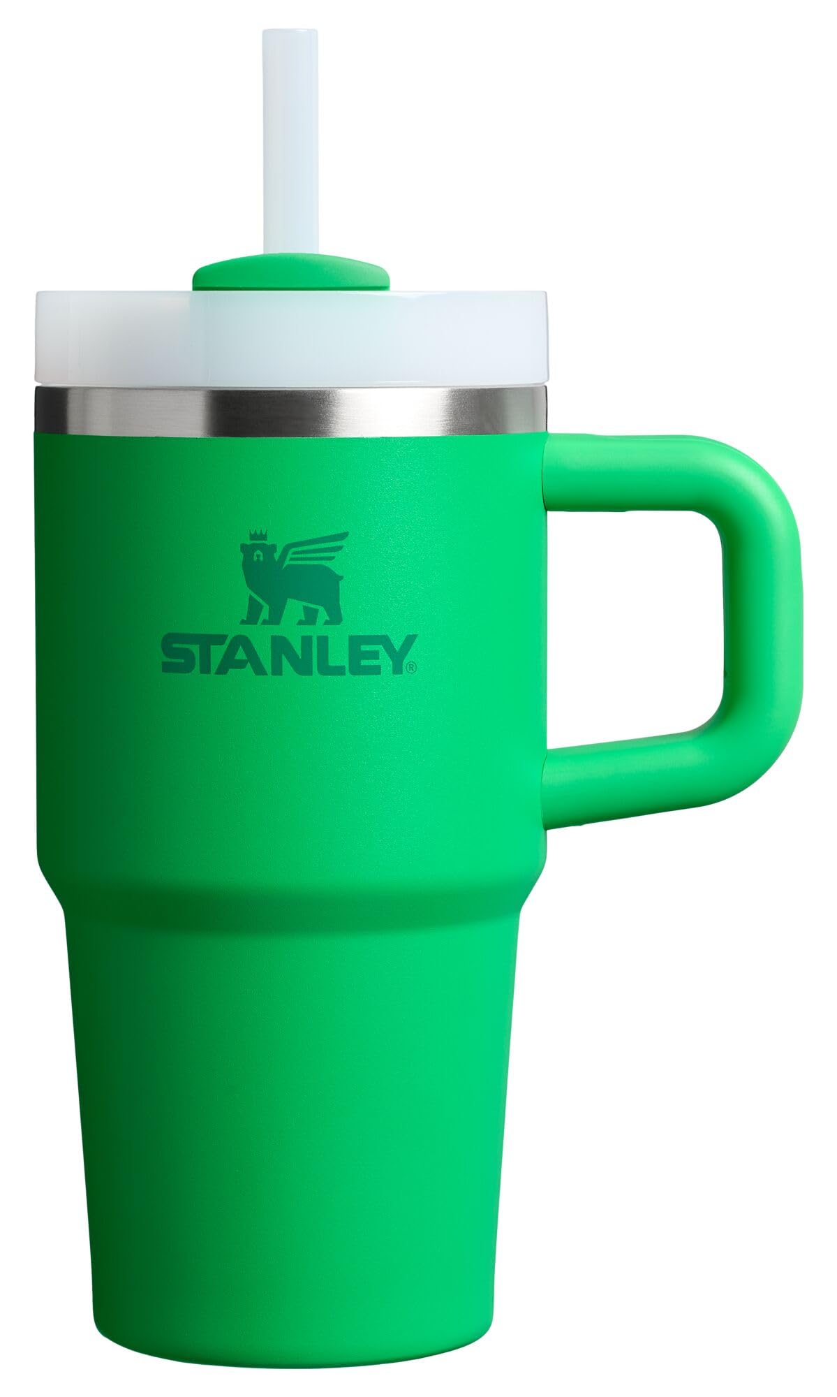STANLEY Quencher H2.0 Tumbler with Handle and Straw 40 oz | Flowstate 3-Position Lid | Cup Holder Compatible for Travel | Insulated Stainless Steel Cup | BPA-Free | Cream 2.0