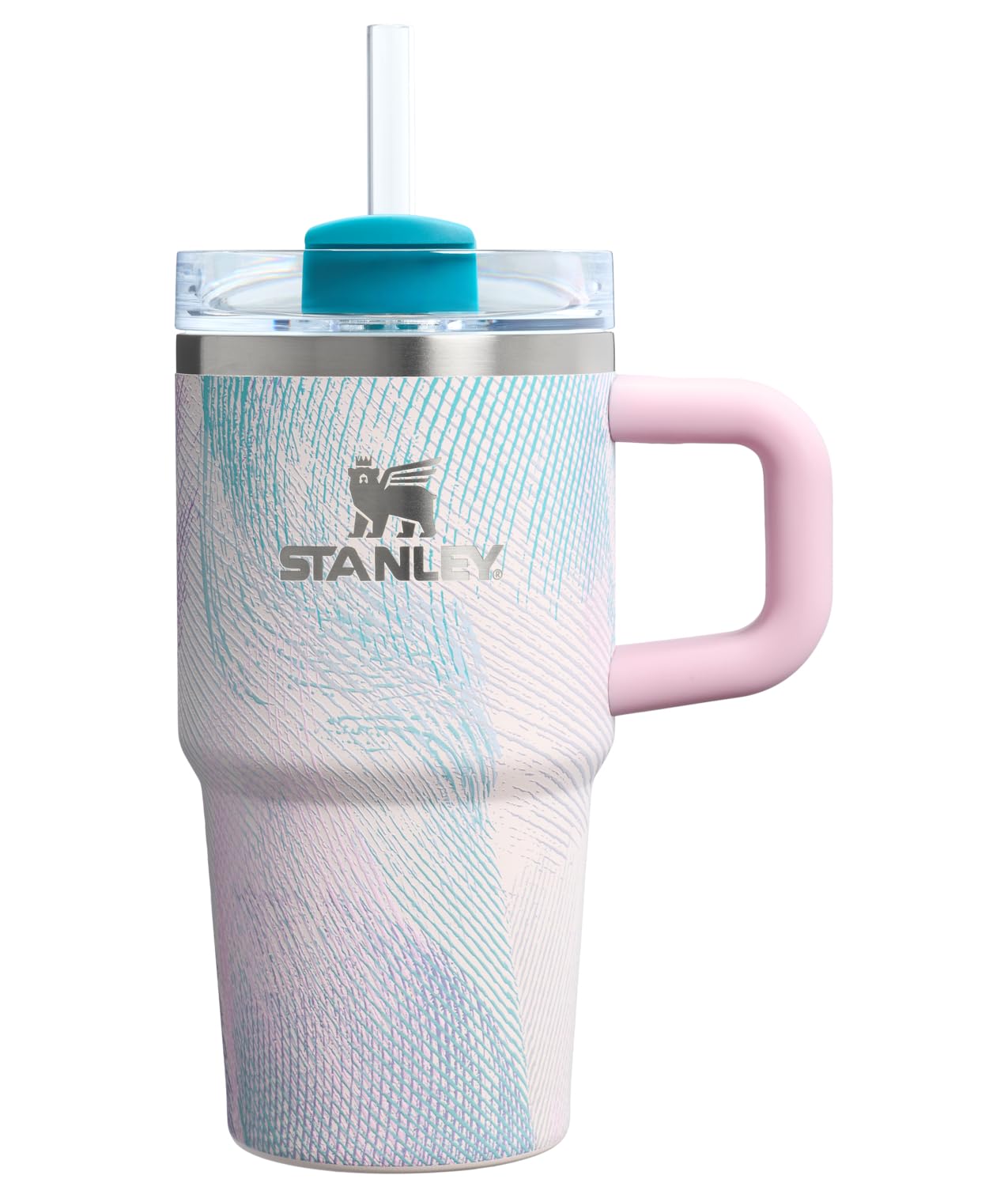 STANLEY Quencher H2.0 Tumbler with Handle and Straw 40 oz | Flowstate 3-Position Lid | Cup Holder Compatible for Travel | Insulated Stainless Steel Cup | BPA-Free | Cream 2.0