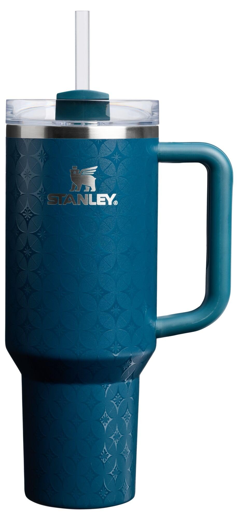 STANLEY Quencher H2.0 Tumbler with Handle and Straw 40 oz | Flowstate 3-Position Lid | Cup Holder Compatible for Travel | Insulated Stainless Steel Cup | BPA-Free | Cream 2.0
