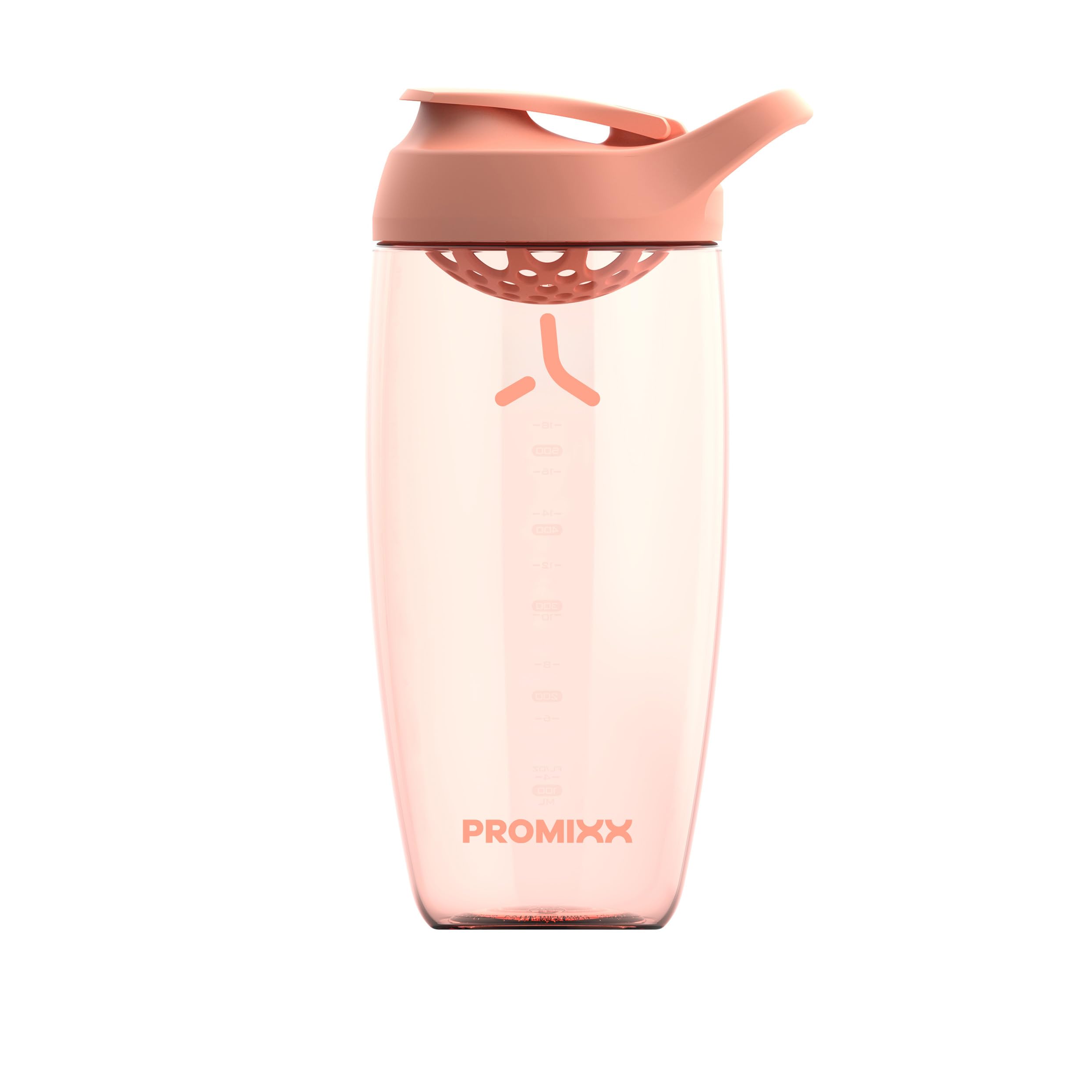 Promixx Pursuit Protein Shaker Bottle (24 oz) – Silent No-Ball Mixer, Leak-Proof Lid, BPA/BPS & Phthalate-Free ECOZEN – Easy-Clean Shaker Cup for Protein Shakes, Pre & Post-Workout Smoothies