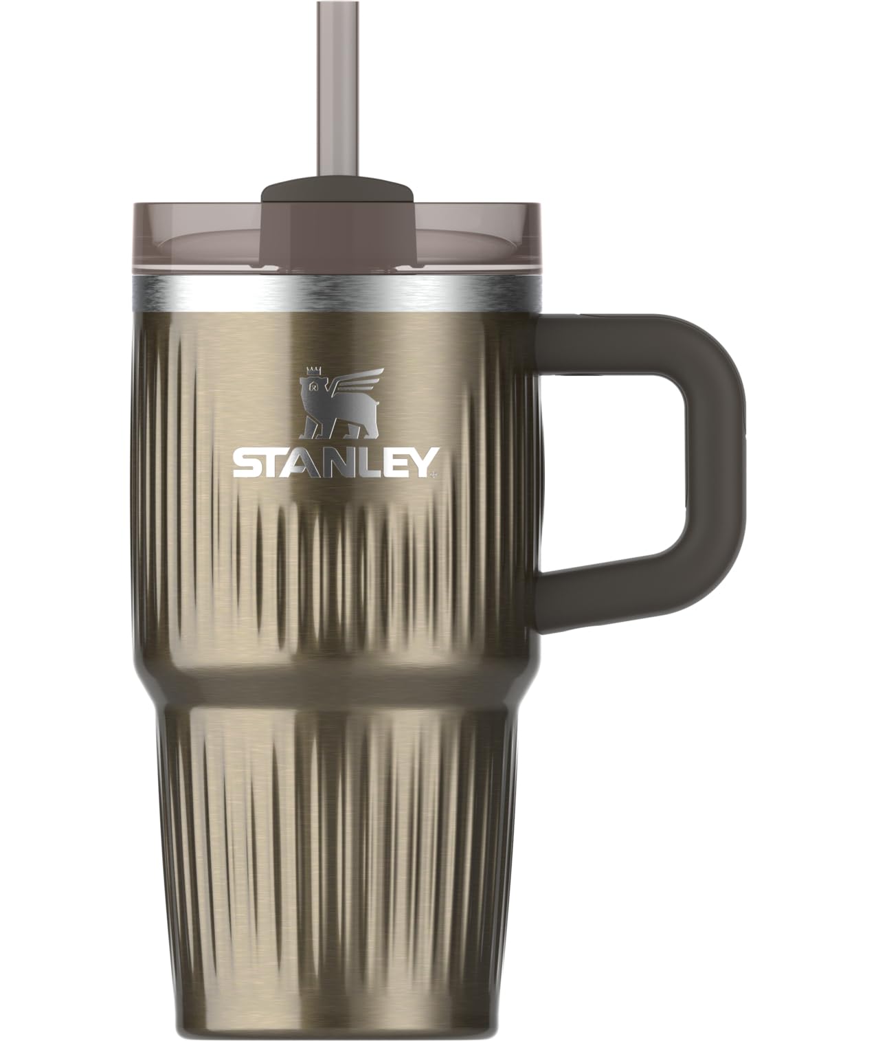 STANLEY Quencher H2.0 Tumbler with Handle and Straw 40 oz | Flowstate 3-Position Lid | Cup Holder Compatible for Travel | Insulated Stainless Steel Cup | BPA-Free | Cream 2.0