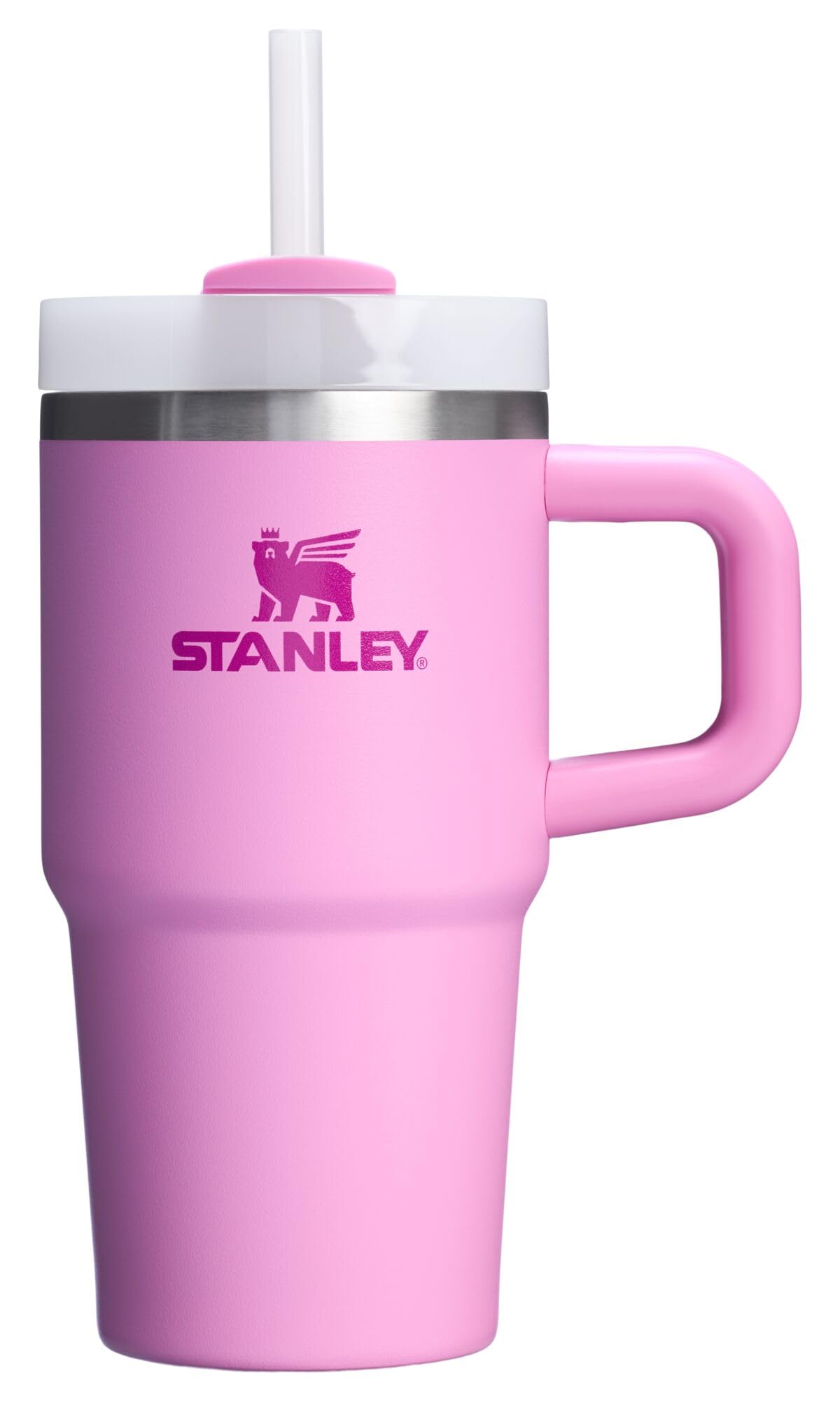 STANLEY Quencher H2.0 Tumbler with Handle and Straw 40 oz | Flowstate 3-Position Lid | Cup Holder Compatible for Travel | Insulated Stainless Steel Cup | BPA-Free | Cream 2.0