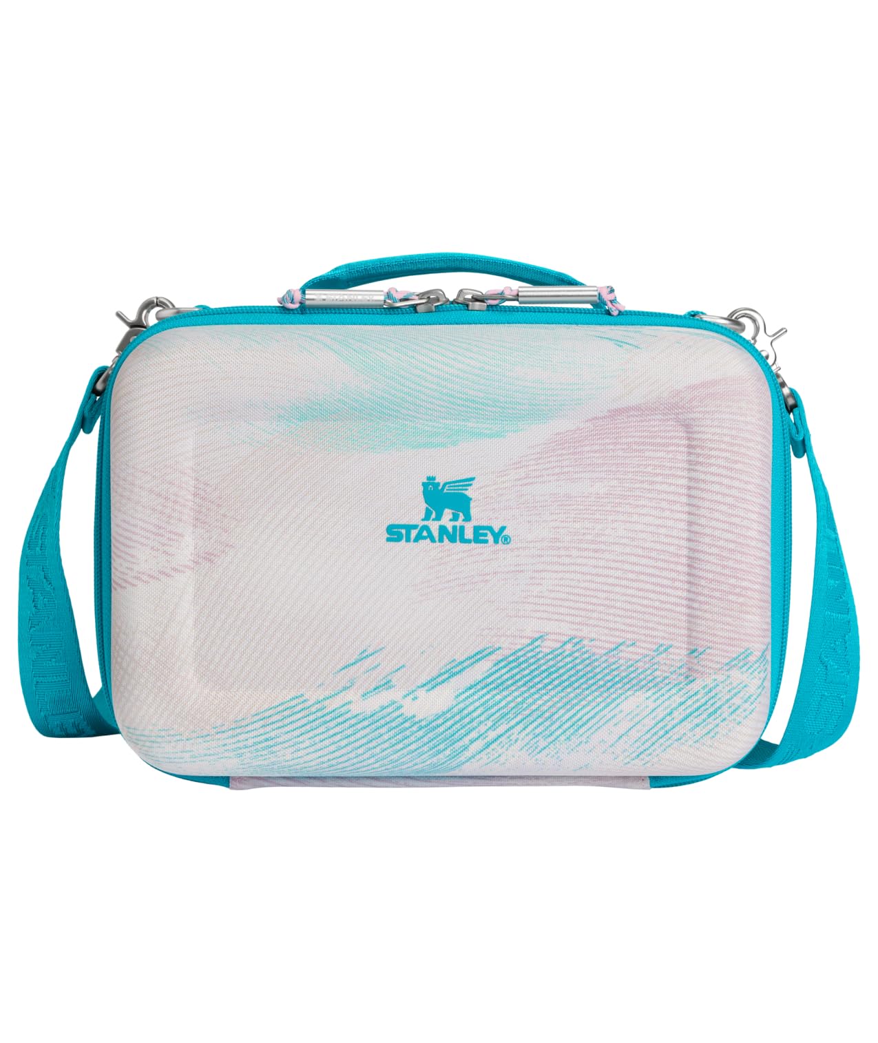 STANLEY All Day Midi Lunch Box | 6.3-quart | EVA Insulated Lunch Bag | Crush Resistant | Adjustable Strap | BPA-Free | Purple Dust