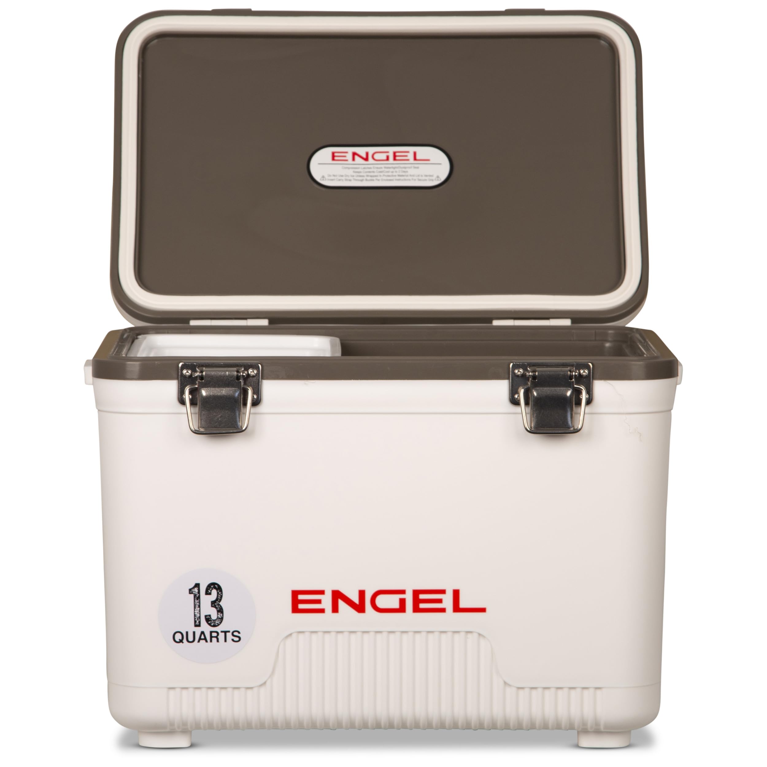 ENGEL 13qt Leak-Proof, Air Tight, Drybox Cooler and Small Hard Shell Lunchbox for Men and Women