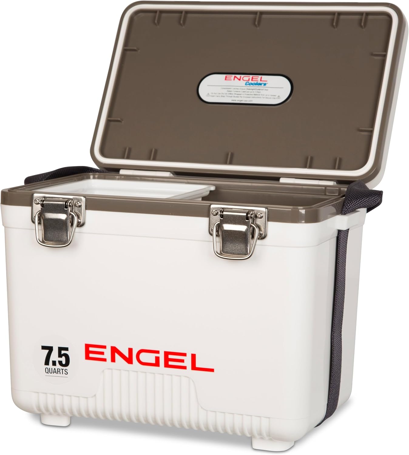 Engel UC7 7.5qt Leak-Proof, Air Tight, Drybox Cooler and Small Hard Shell Lunchbox for Men and Women