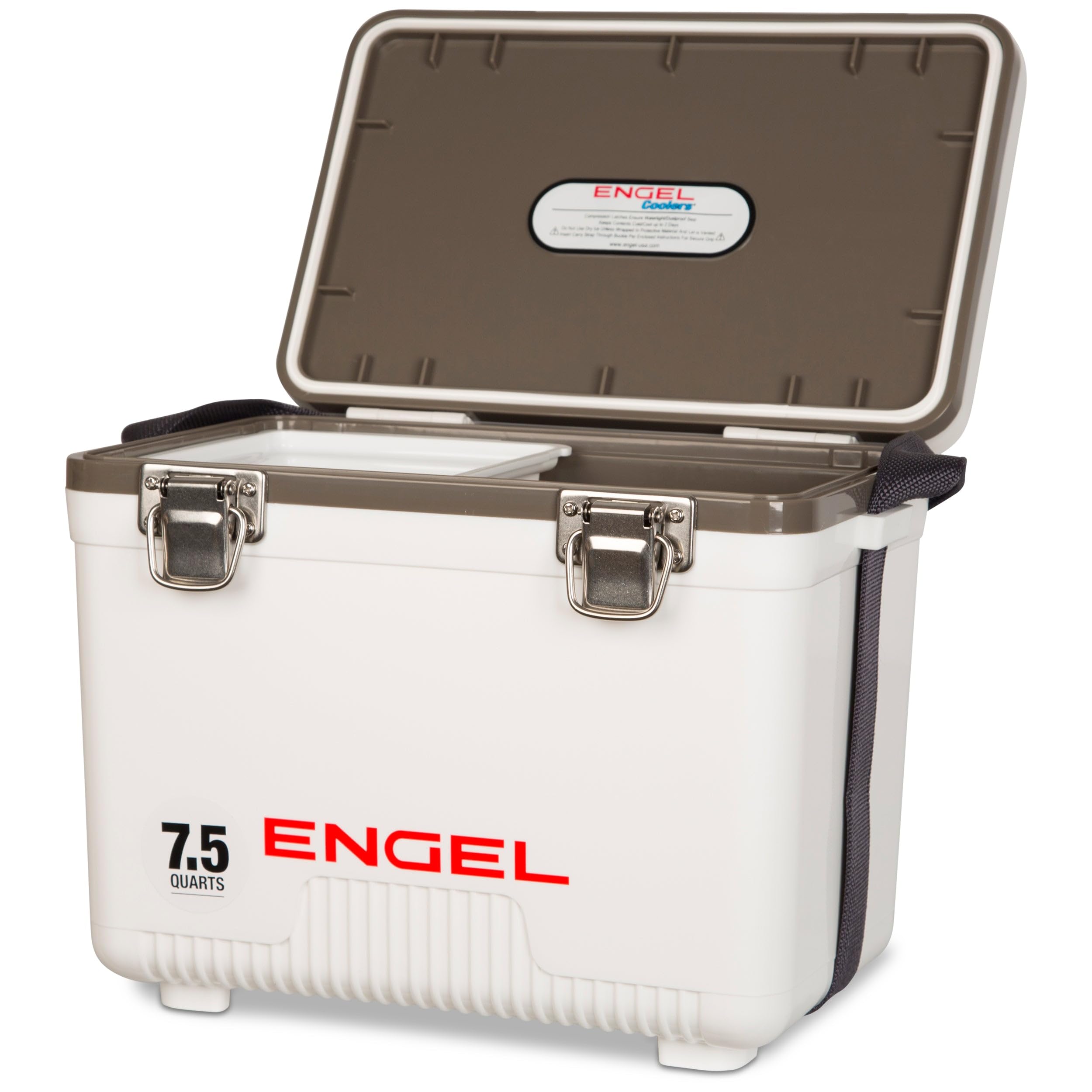 Engel UC7 7.5qt Leak-Proof, Air Tight, Drybox Cooler and Small Hard Shell Lunchbox for Men and Women