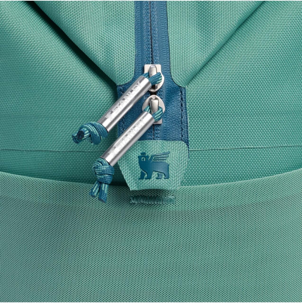 Stanley All Day Madeleine Mini Backpack Soft Cooler 14 Quarts | 20 Can Cooler with Handle and Shoulder Straps | Stays Cold for Hours | Insulated Travel Bag with Zipper | BPA-Free | Spring Green