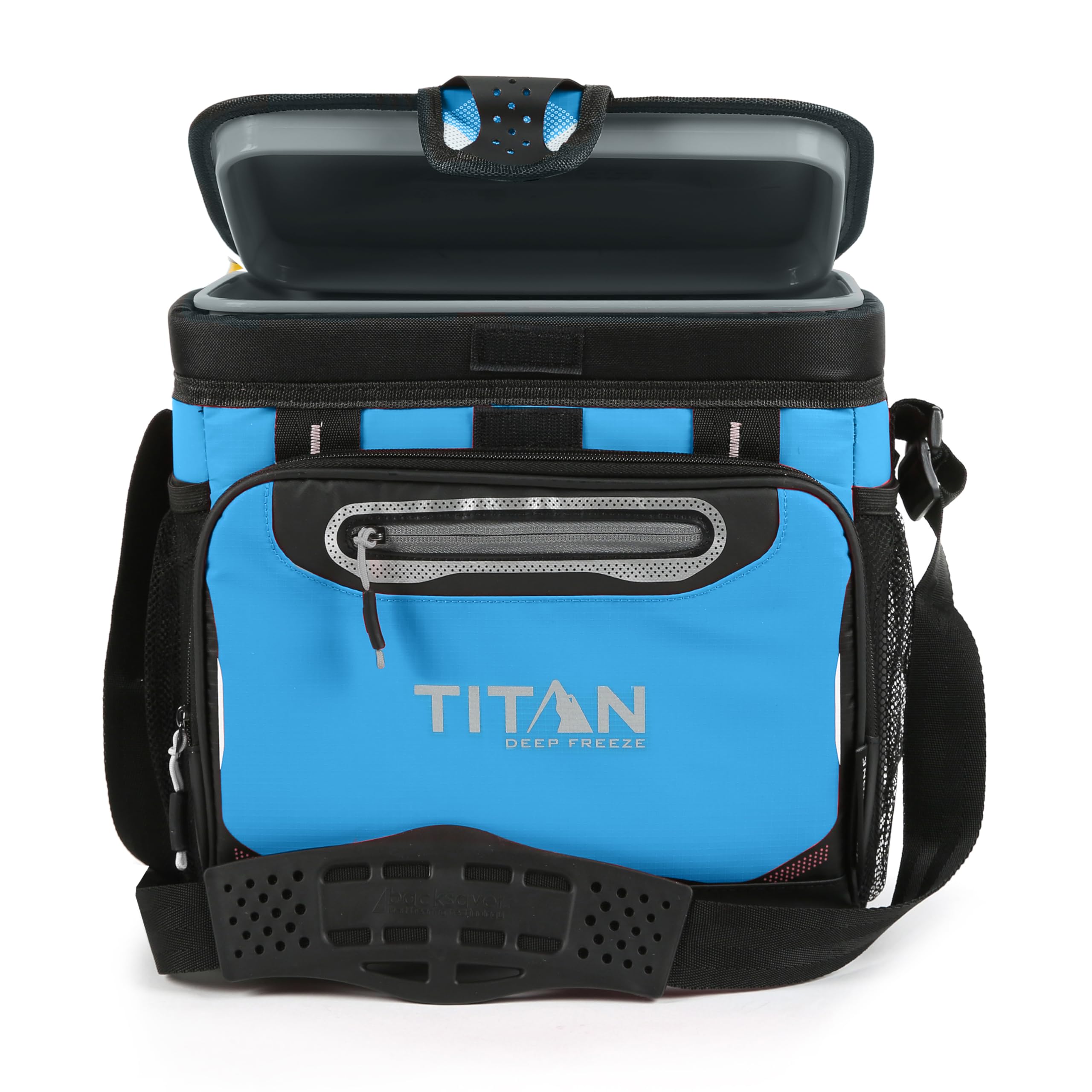 Titan by Arctic Zone Deep Freeze Cooler - Zipperless Hardbody Cooler - Deep Freeze Insulation, HardBody Liner, and SmartShelf