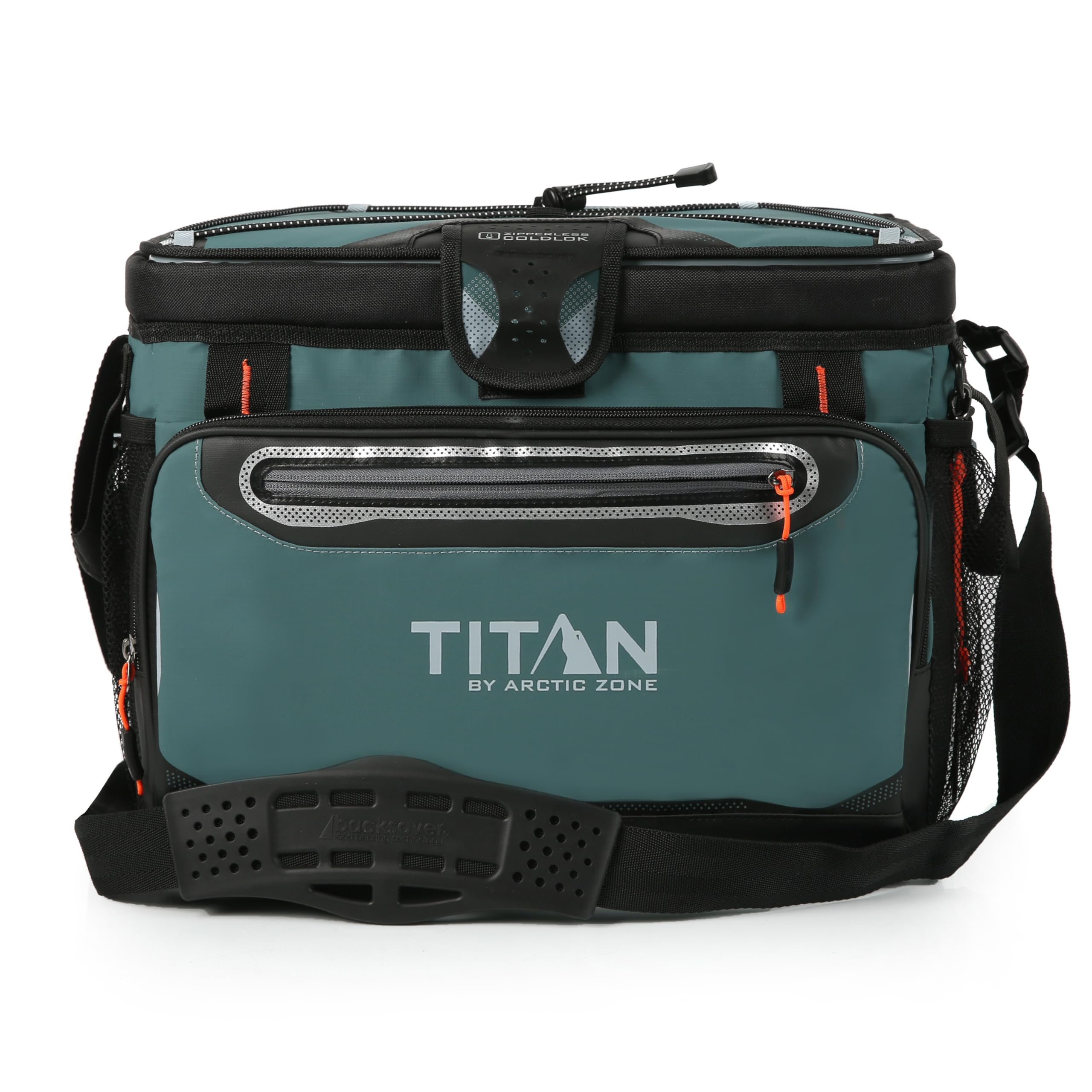 Titan by Arctic Zone Deep Freeze Cooler - Zipperless Hardbody Cooler - Deep Freeze Insulation, HardBody Liner, and SmartShelf