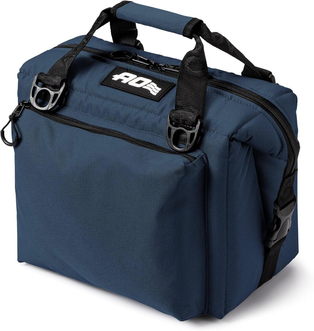 AO Coolers Caravan Canvas Soft Cooler with High-Density Insulation and Oversized Storage Pockets