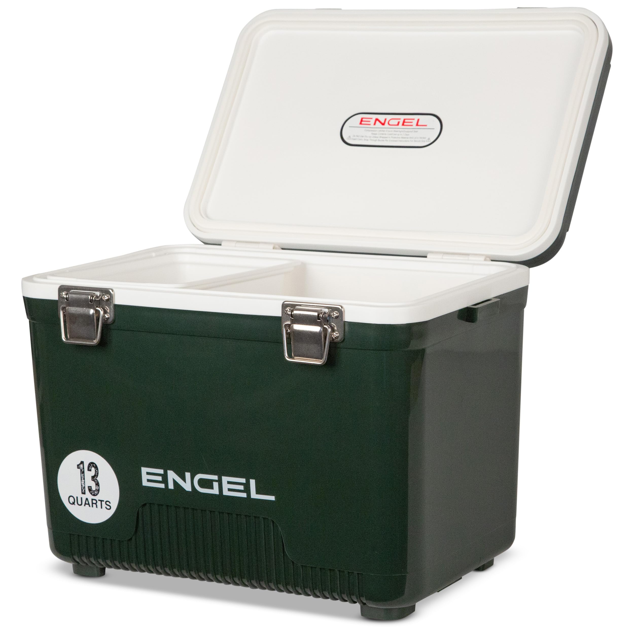 ENGEL 13qt Leak-Proof, Air Tight, Drybox Cooler and Small Hard Shell Lunchbox for Men and Women