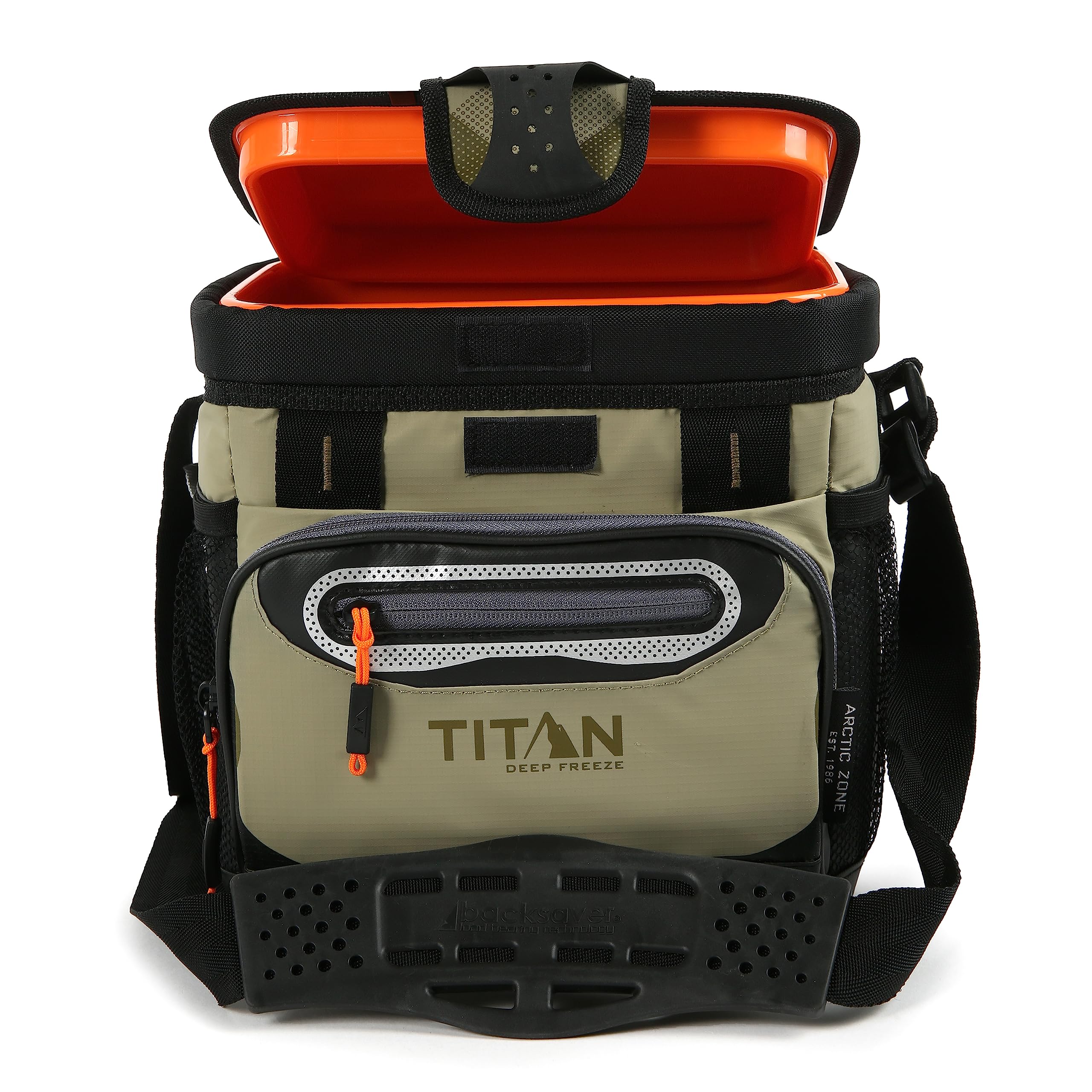 Titan by Arctic Zone Deep Freeze Cooler - Zipperless Hardbody Cooler - Deep Freeze Insulation, HardBody Liner, and SmartShelf